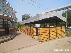 летняя веранда кафе